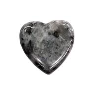 CARISSETT Heart Pendants Jewelry Accessory Heart Jewelry Pendant Stone Texture Suitable For Making And Craft Enthusiasts Natural Crystal Decoration