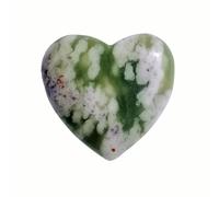 CARISSETT Heart Pendants Jewelry Accessory Heart Jewelry Pendant Stone Texture Suitable For Making And Craft Enthusiasts Natural Crystal Decoration