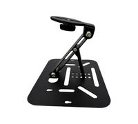 CARISSETT Height Adjustable Projector Mounting Bracket Metal Foldable Stand Rotating Desktop/Wall Mount/Suspended Space Saving Projector Mount