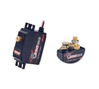 CARISSETT High Moment Metal Gear Digital Tiny Servo Motor Small Designs Accuracy Controlled Device for Models & Robotics Small Servo for