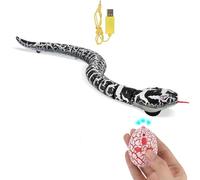CARISSETT Interactive Remote Control Reptiles Toy With Realistic Textures And Kid Friendly Construction Remotes Control Snake Realistic Robotic Snake