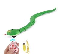 CARISSETT Interactive Remote Control Reptiles Toy With Realistic Textures And Kid Friendly Construction Remotes Control Snake Realistic Robotic Snake