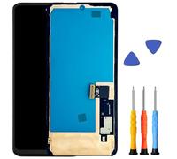 CARISSETT Led Screen Replacement Set For Smartphone Includes Gluey Frame And Step By Step Installation Guide With Hardened Glass Security