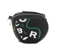 CARISSETT Motorcycle Storage Bag of 12L Capacity Featuring Double Closure Compartment for Helmets Contoured Vehicle Shape and Velocipedist Leg Comfort Optimization Helmet Storage Bag