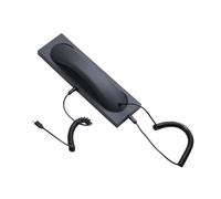 CARISSETT Noise Cancelling Technology All Purpose Type C Handset Plug and Play Ergonomic Handle for Comfortable Calling Noise Canceling