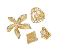 CARISSETT Pack Of 4 Fashionable Alloy Rings Distinctive Styles For Trendy Women Great For Commuting Dates And Celebrations Fashion Statement Jewelry