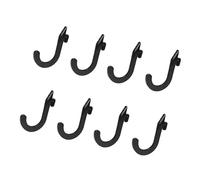 CARISSETT Pull Up Rod Hook J Type Hook for Power Rack with 100kg Bearing Fast Install Compatible Various Frames for Homes Workout Power Rack J Shape Hook Compatible