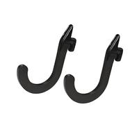 CARISSETT Pull Up Rod Hook J Type Hook for Power Rack with 100kg Bearing Fast Install Compatible Various Frames for Homes Workout Power Rack J Shape Hook Compatible