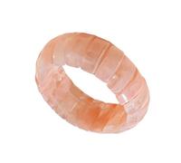 CARISSETT Retro Geometric Circles Acrylic Bangle Vintage Designs Lightweight Stylish Jewelry Wrist Accessory For Women Gift Ready Geometric Design Women's