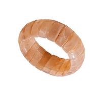 CARISSETT Retro Geometric Circles Acrylic Bangle Vintage Designs Lightweight Stylish Jewelry Wrist Accessory For Women Gift Ready Geometric Design Women's