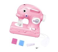 CARISSETT Role Play Electric Sewing Machine Toy for Kids Imagination with Simulation Stitching Function Children Interactive Kids Sewing Machine