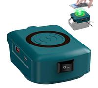 CARISSETT Strong ABS Radio Device For 18V Engine Charges Electronics Working Locations Outdoor Work Smartphone Device