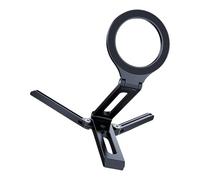 CARISSETT Travel Phone Holder Tripod Phone Mount Portable Aluminum Clip For Handfree Viewing Live Streaming Tripod Mount