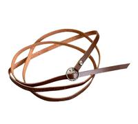 CARISSETT Unique Letter Necklace Adjustable Chain Necklace Leather Texture Suitable For Versatile Styling And Fashion Statement Adjustable