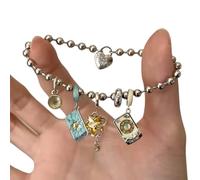 CARISSETT Vintage Tarot Alloy Adjustable Closure Unique Jewelry Women Special Occasions Alloy Charm