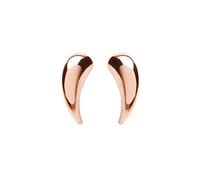CARISSIMA Women's 9 ct Rose Gold Stud Earrings of 5 x 12 mm