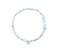 CARITATE African Waist Beads for Women: Pink Glass & Elastic Cord, Adjustable 31.5-45 Inch, Layered, Weight Loss, Unisex, Women's Accessory