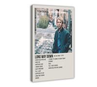 CARIUGFQ Tom Odell Long Way Down Album Poster Canvas Poster Wall Art Decor Print Picture Paintings for Living Room Bedroom Decoration 20x30inch(50x75cm)