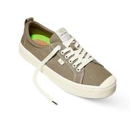Cariuma Men's OCA Low Canvas Sneaker - Men's, Burnt Sand/Contrast Thread, 7 UK