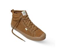 Cariuma OCA Therma High Tops Suede Boots, Comfortable Shoes for Men, Lightweight & Sustainable, Versatile Casual Footwear with 100% Vegan Insoles, Rubber Soles, Camel, 10.5