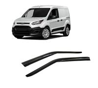 CarJoy Wind Deflectors, Air Deflectors, Rain Deflectors, Side Window Deflectors, Compatible with Ford Transit Connect 2002-2014, Car Window, Rain Protection, Stick-on Deflectors, Pack of 2