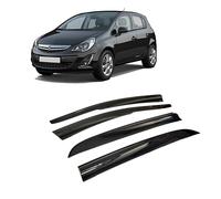 CarJoy Wind Deflectors Air Deflectors Rain Deflectors Side Window Deflectors Compatible with Vauxhall Compatible with Opel Car Window Rain Protection Rain Deflectors Stick-on Deflectors