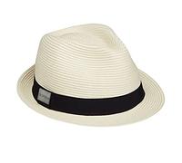 CARKELLA by Wallaroo Del Mar Trilby - UPF 50+, Unisex, Travel Friendly, Lightweight, Adjustable Fit, Designed in Australia, Ivory, M