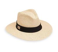 CARKELLA by Wallaroo Men’s Portland Fedora - UPF 50+ Sun Protection, Wide Brim and Adjustable Sizing - Classic Resort Style, Ivory, Large-X-Large