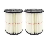 Carkio 1 Pack Replacement Filter for DEWALT Vacuum Cleaners, DXVC6910 HEPA Cartridge Filter for Wet/Dry Regular 6-16 Gallon Shop Vacuums DXV06P DXV09P DXV10P DXV10PL DXV10SA DXV12P DXV14P DXV16P