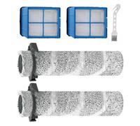 Carkio 3930F Brush Roll Filter Replacement Kit Compatible with Bissell 3930F CrossWave OmniForce Edge Cordless Multi-Surface Hard Floor Wet Dry Vacuum,2 HEPA Filters, 2 Brush Roll, 1 Cleaning brush