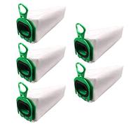 Carkio 5 Pack Vacuum Cleaner Replacement Bags Comptaible with Vorwerk Kobold VB100 VB 100 FP100 FP 100 Cordless Vacuum Cleaners