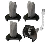 Carkio 5PCS F114 Replacement Vacuum Filter Bags Compatible with Dirt Devil Power Express Lite Vacuum with Handheld SD22020 SD22030 SD22020B, Part AD40114, with Brush