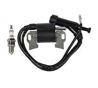 Carkio Carkio Ignition Coil w/Spark Plug Compatible with Honda Gx240 Gx270 Gx340 Gx390 8 9 11 13hp Engine New