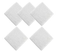 Carkio Compatible with Microfiber Steam Mop Pads Compatible with Light n Easy S7338 S7339 Steam Mop,Machine Washable and Reusable (Pack of 5)