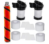 Carkio HEPA Foam Felt Filter Soft Brush Roll Replacement for Shark IONFlex DuoClean Vacuum IR100 IR101 IR70 IF100 IF150 IF160 IF170 IF180 IF251 IF200 IF201 IF202 IF203Q Part# XPSTMF100 and XPREMF100
