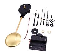 Carkio Pendulum Trigger Clock Movement Chime Music Box Replacement Quartz Watch Mechanism with 2 Pairs Clock Hands and Pendulum