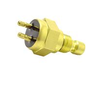 Carkio Radiator Cooling Fan Switch Thermostat Heat Thermal Sensor Motorcycle Temperature Control Switch Compatible with ATV Kawasaki Mule Bike Engine M16X1.5 Part# 27010-1202
