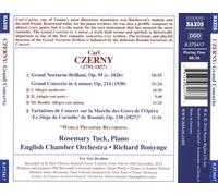 CARL CZERNY: GRAND CONCERTO IN A MINOR; GRAND NOCTURNE BRILLANT; VARIATIONS DE C