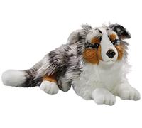Carl Dick Australian Shepherd Dog Age 3+ lying 17 inches, 45cm, Plush Toy, Soft Toy 3434