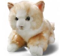 Carl Dick Cat lying beige, Soft Toy, Cuddly Toy