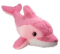 Carl Dick dolphin pink with glitter eyes, cuddly toy, soft toy 17.5 inches, 44cm 3581