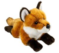 Carl Dick Fox lying, 8 inches, 21cm, Plush Toy, Soft Toy 2602001