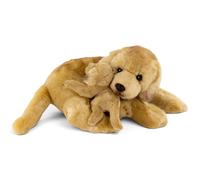 Carl Dick Labrador with baby approx. 30 cm plush, stuffed animal, stuffed ani...