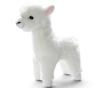 Carl Dick Lama standing white, Soft Toy, Cuddly Toy