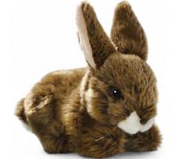 Carl Dick Rabbit sitting brown, Soft Toy, Cuddly Toy