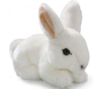 Carl Dick Rabbit sitting white, Snow hare, Soft Toy, Cuddly Toy