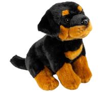 Carl Dick Rottweiler sitting 30cm Plush Toy, Soft Toy, Stuffed Animal 3804