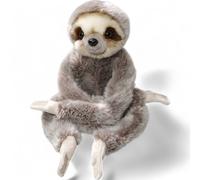 Carl Dick Sloth with Hook and Loop on Hand and Foot 3489 Stuffed Animal Plush...