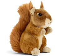 Carl Dick Squirrel, Soft Toy, Plush Toy, Cuddly Toy, approx. 19 cm / 7.5 inches diagonal back length including head, 1942