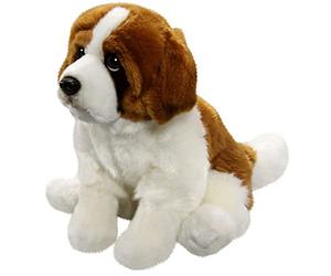 Carl Dick St. Bernard Dog sitting 12 inches, 30cm, Plush Toy, Soft Toy 2607001